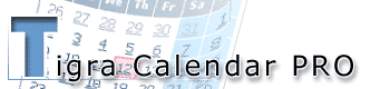 Tigra Calendar PRO